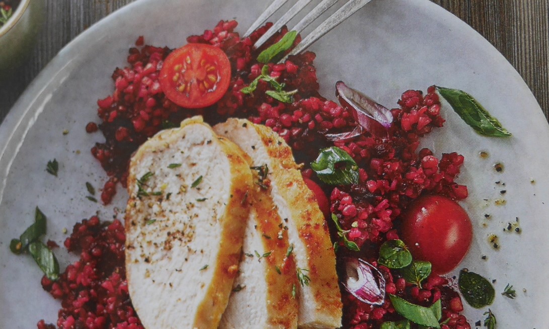 Cover Image of Hähnchenbrust mit Rote-Rüben-Salat 