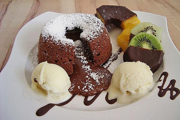 Cover Image of Heißer Schokokuchen