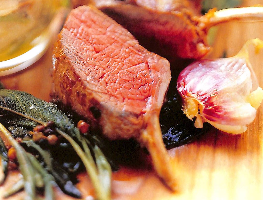 Cover Image of Lammrücken mit lauwarmem Bohnensalat