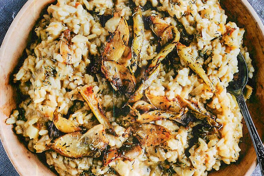 Cover Image of Sellerie-Risotto mit Birne